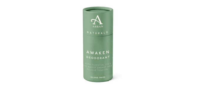 Arran Naturals Awaken Deodorant - one of our best natural deodorants