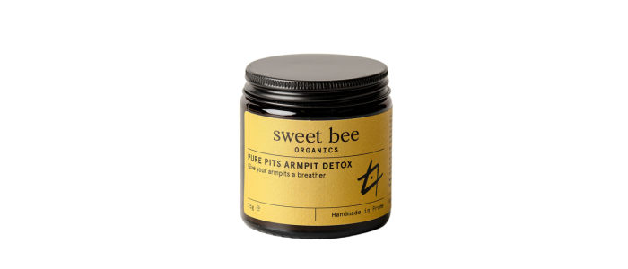 دئودورانت ارگانیک Sweet Bee Pure Pits - یکی از بهترین دئودورانت های طبیعی ما