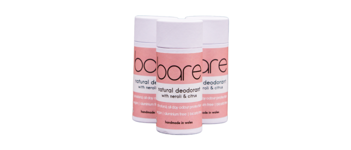 Bare natural deodorant - one of our best natural deodorants