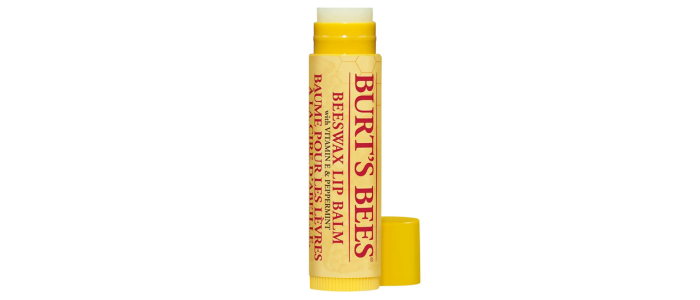 One of our best natural lip balms: Burt's Bees